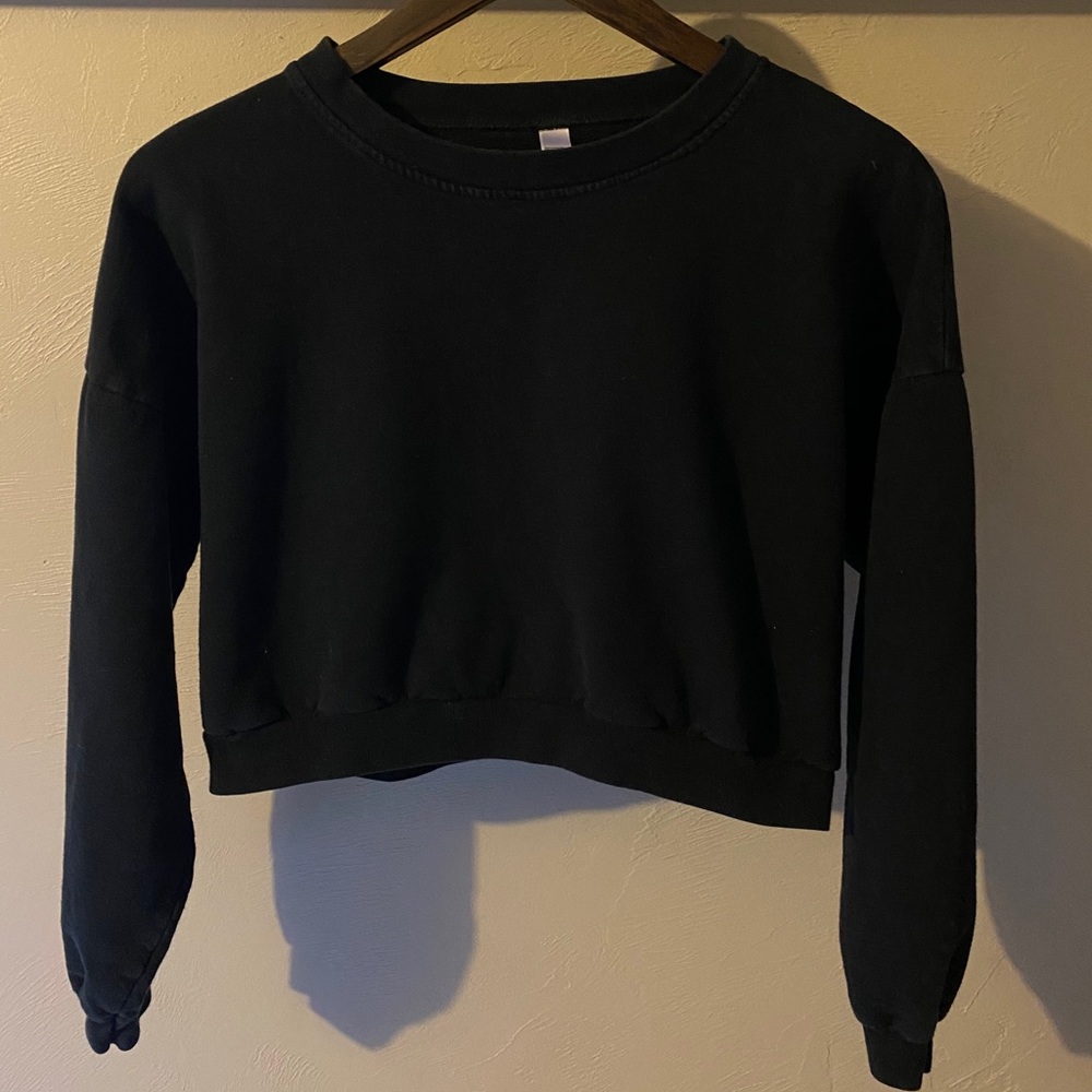 Cropped American Apparel Crewneck